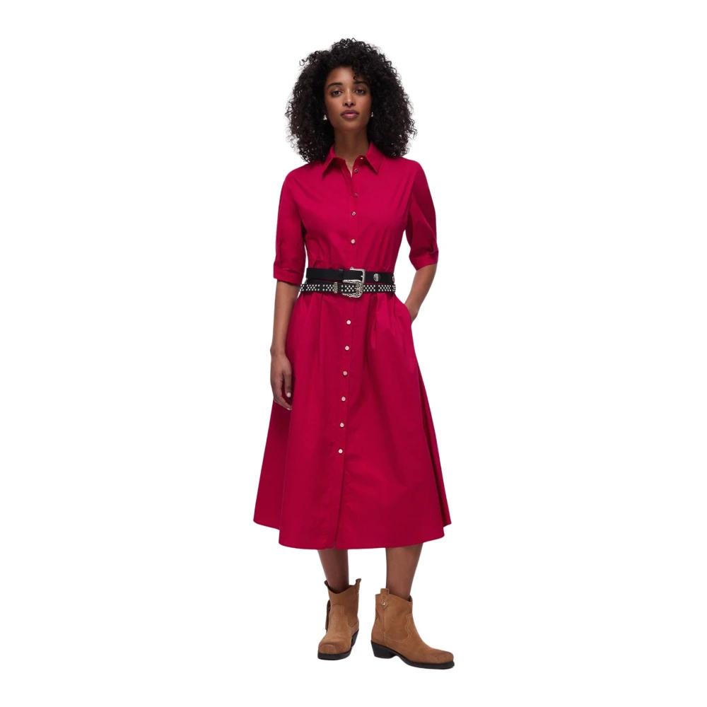 Liu Jo Mujer Rojo Vestidos, Talla: S