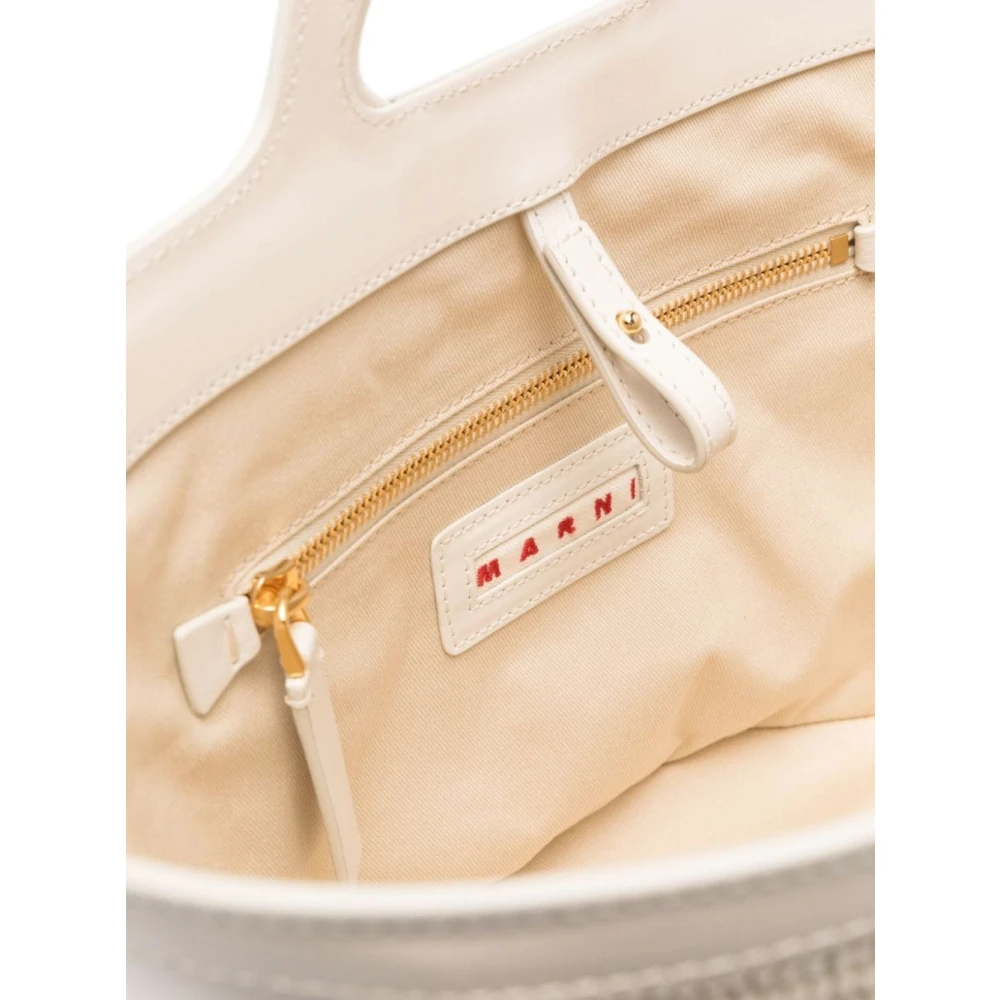 Marni Tropicalia Zomer Tas in Wit White Dames