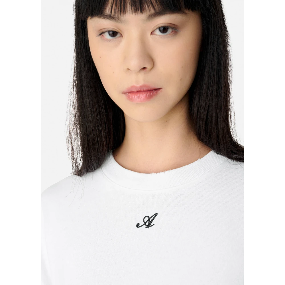 Axel Arigato Cosmo Washed T-Shirt White Dames