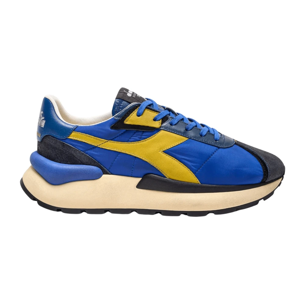 Diadora Mercury Elite Retro Track Schoenen Heren Schoenen Blauw