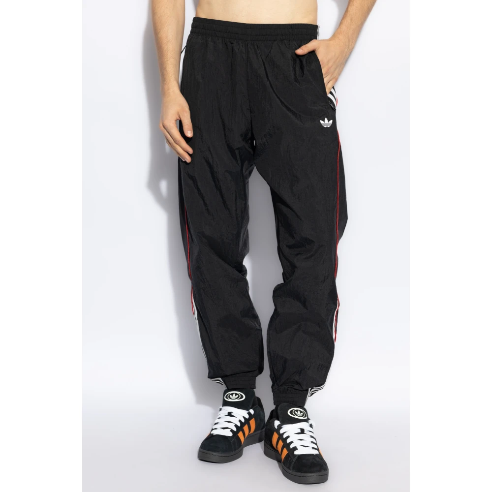 adidas Originals Nylon broek Black Heren