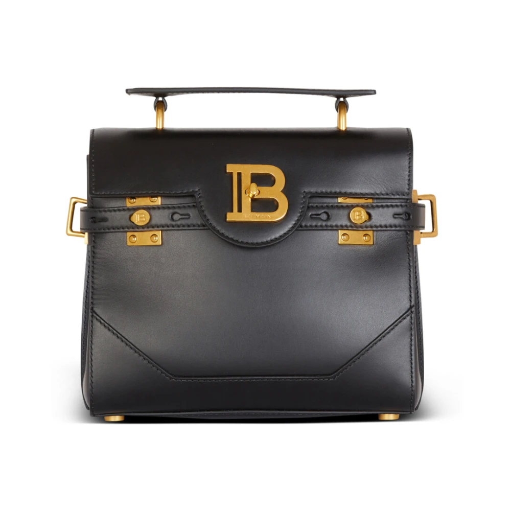 Balmain Black B-Buzz 23 Bag - Female - Handbags - One Size - Bags