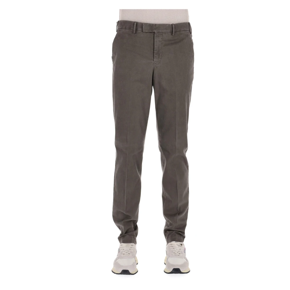 Pt Torino Uomo Grigio Pantaloni, L, New,