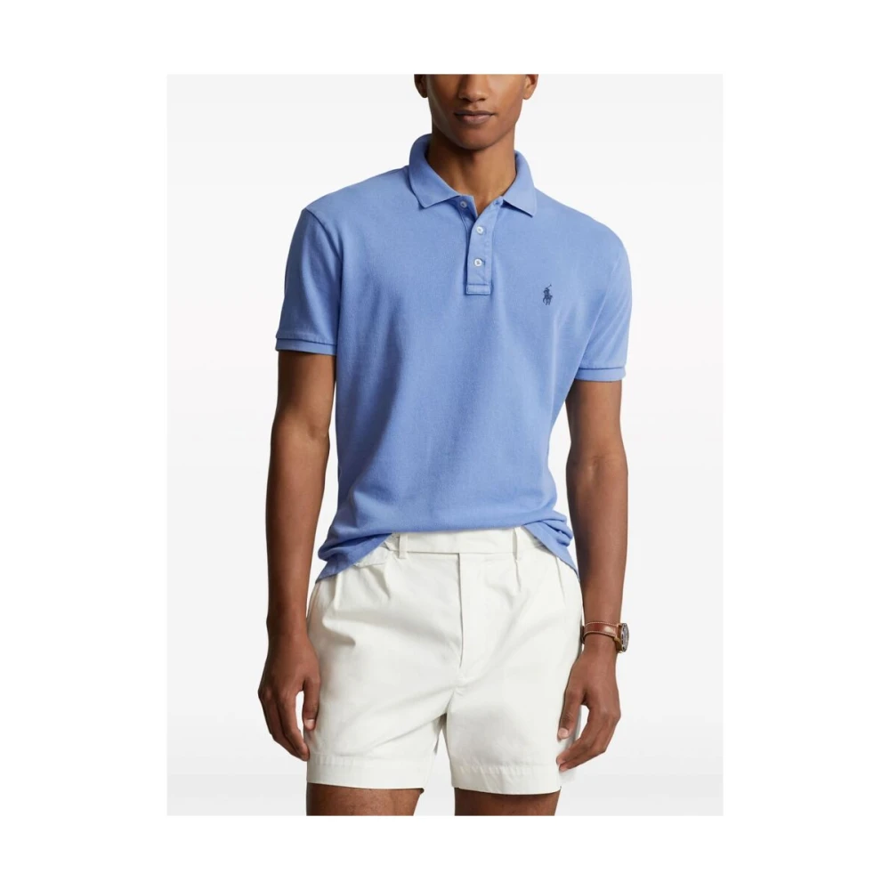 Ralph Lauren Polo Shirt Blue Heren