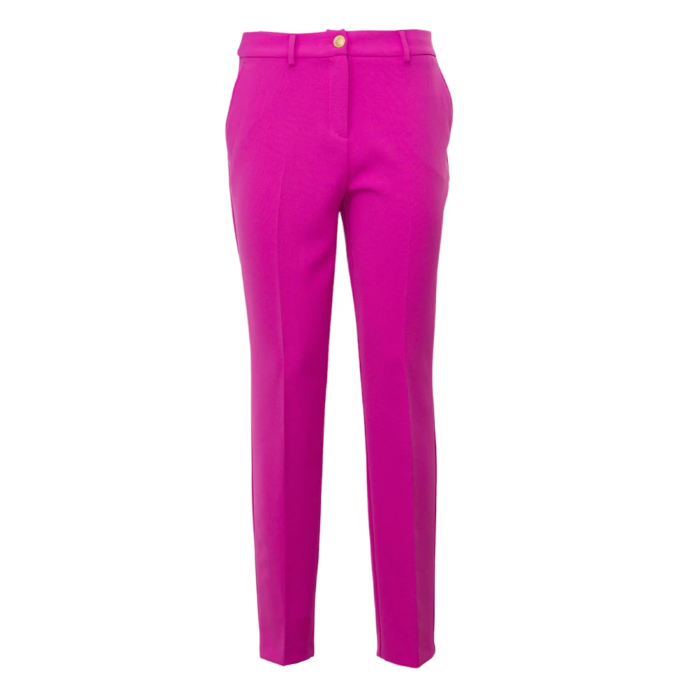 Nenette Slim-fit New York Broek Pink Dames