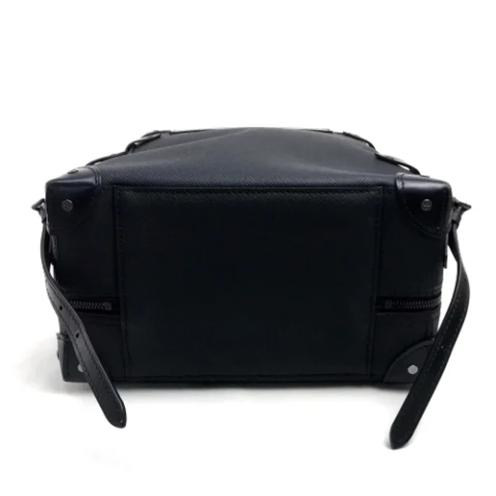 Louis Vuitton Vintage Pre-owned Leather shoulder-bags Black Heren