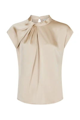 Fleur Drapy Satinblus