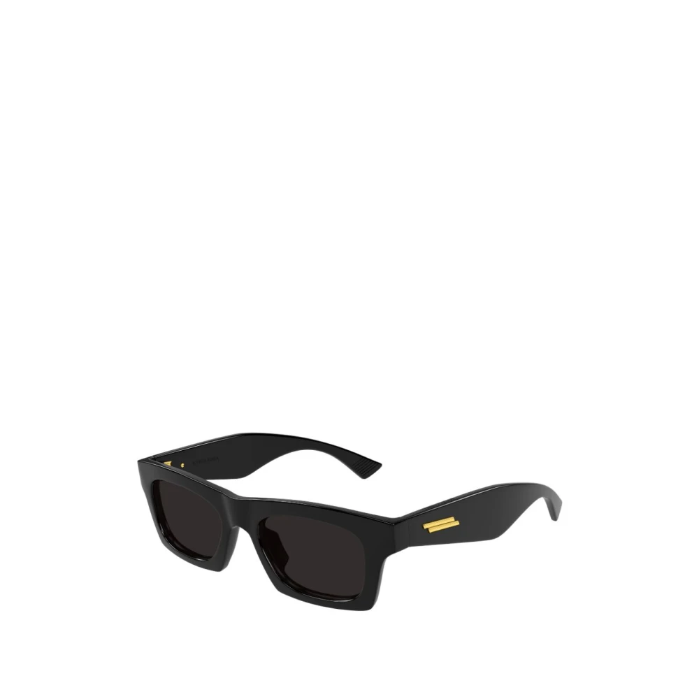 Bottega Veneta Unisex Nero Occhiali Da Sole Squadrati