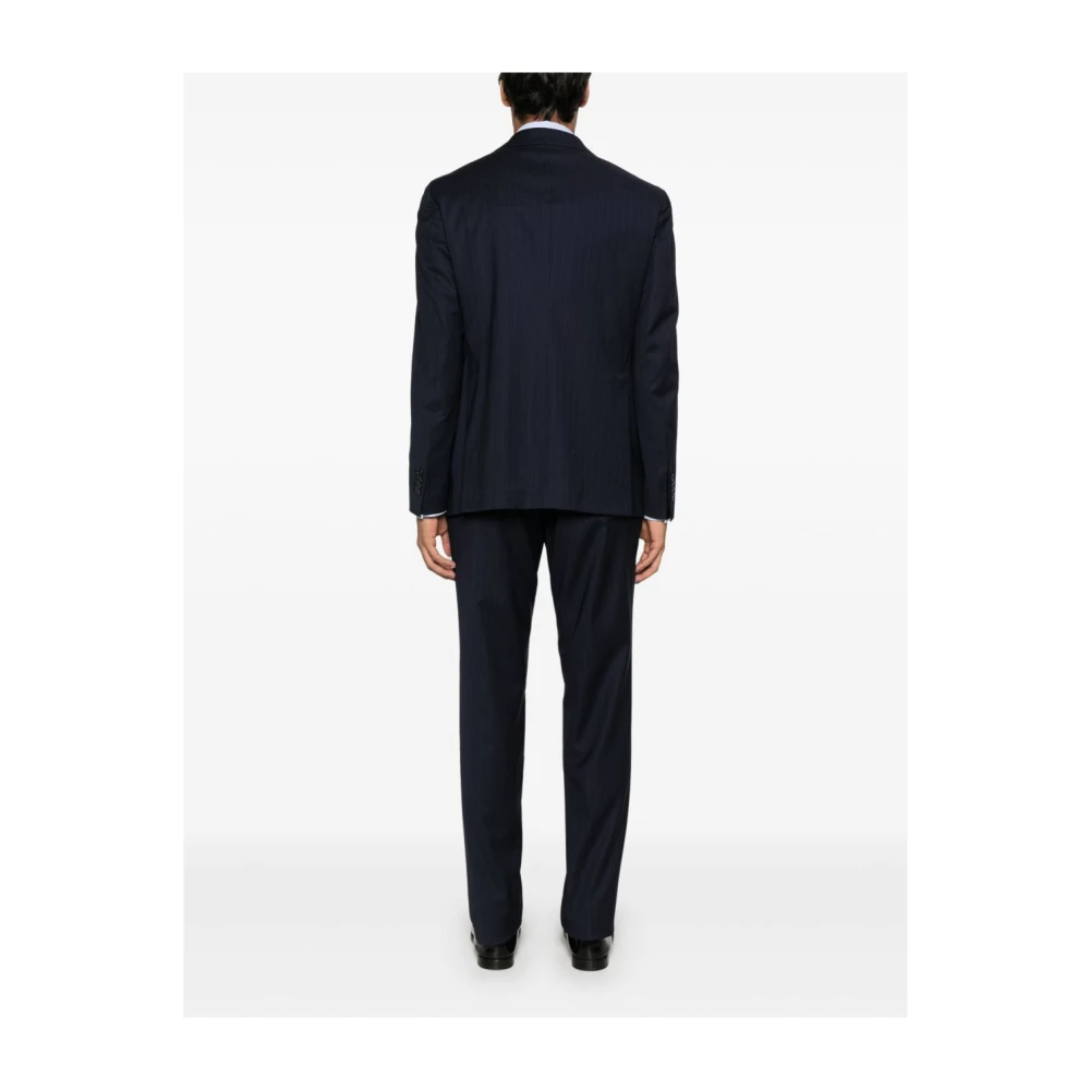 Tagliatore Jurken Blauw Blue Heren
