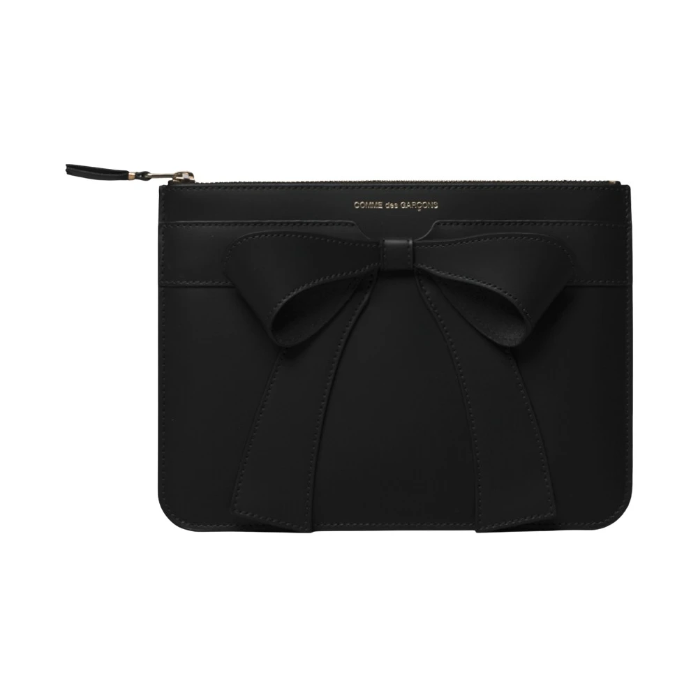 Comme Des Garçons Unisex Black Wallet