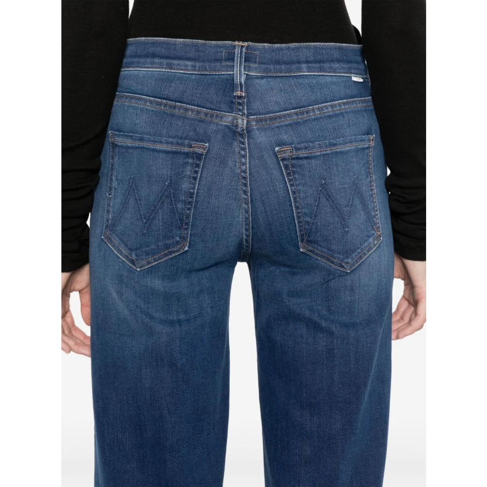 Mother Zwarte Jeans voor Vrouwen Aw24 Blue Dames