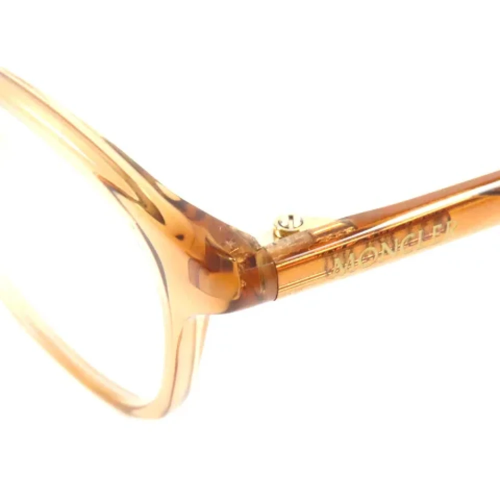 Moncler Pre-owned Fabric sunglasses Brown Dames