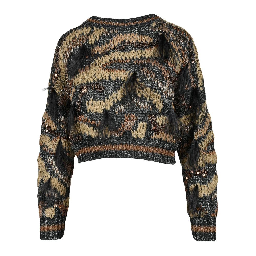 Knitwear > Round-neck Knitwear - - Brunello Cucinelli - Modalova