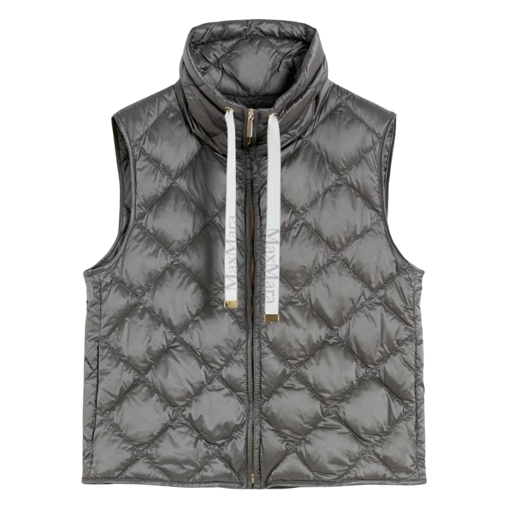Max Mara Gray Cube Jacket - Female - Waistcoats - S - Jackets