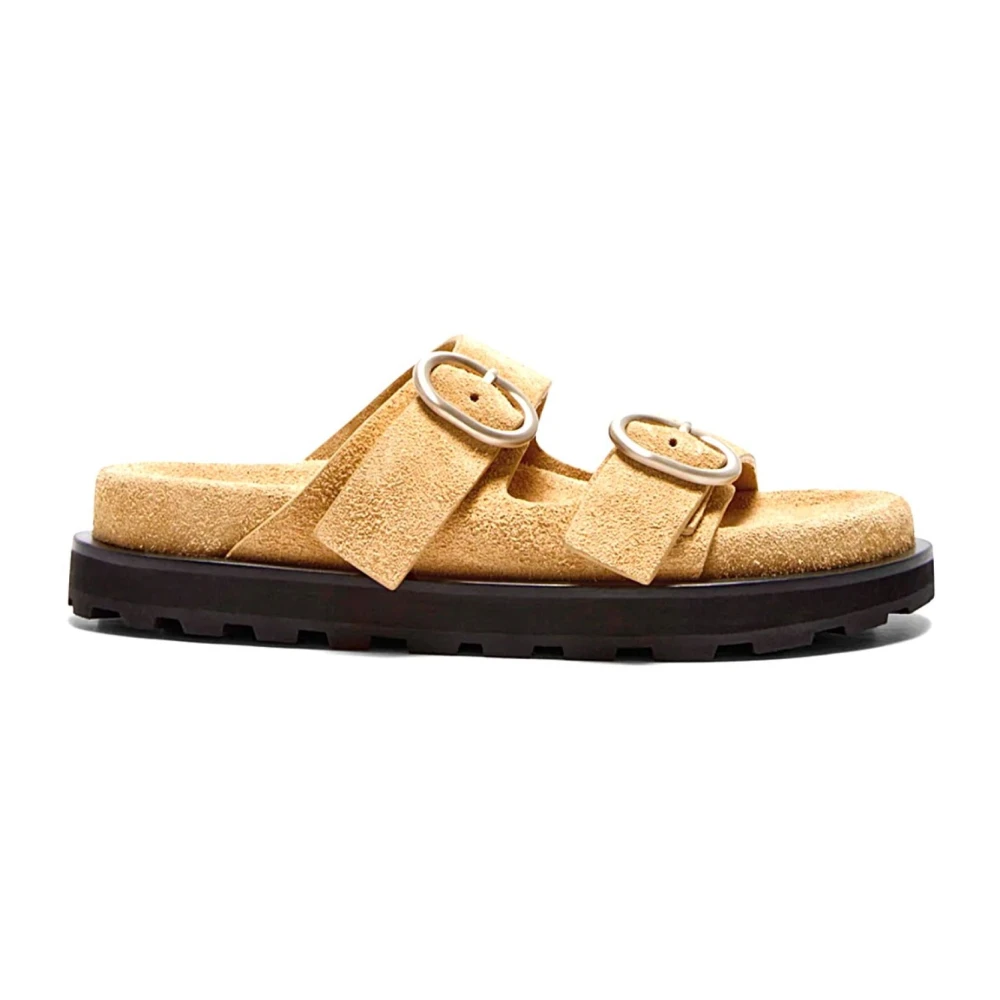 Jil Sander Mujer Beige - Sandalo- Shoes - 38 Eu- Sandalo