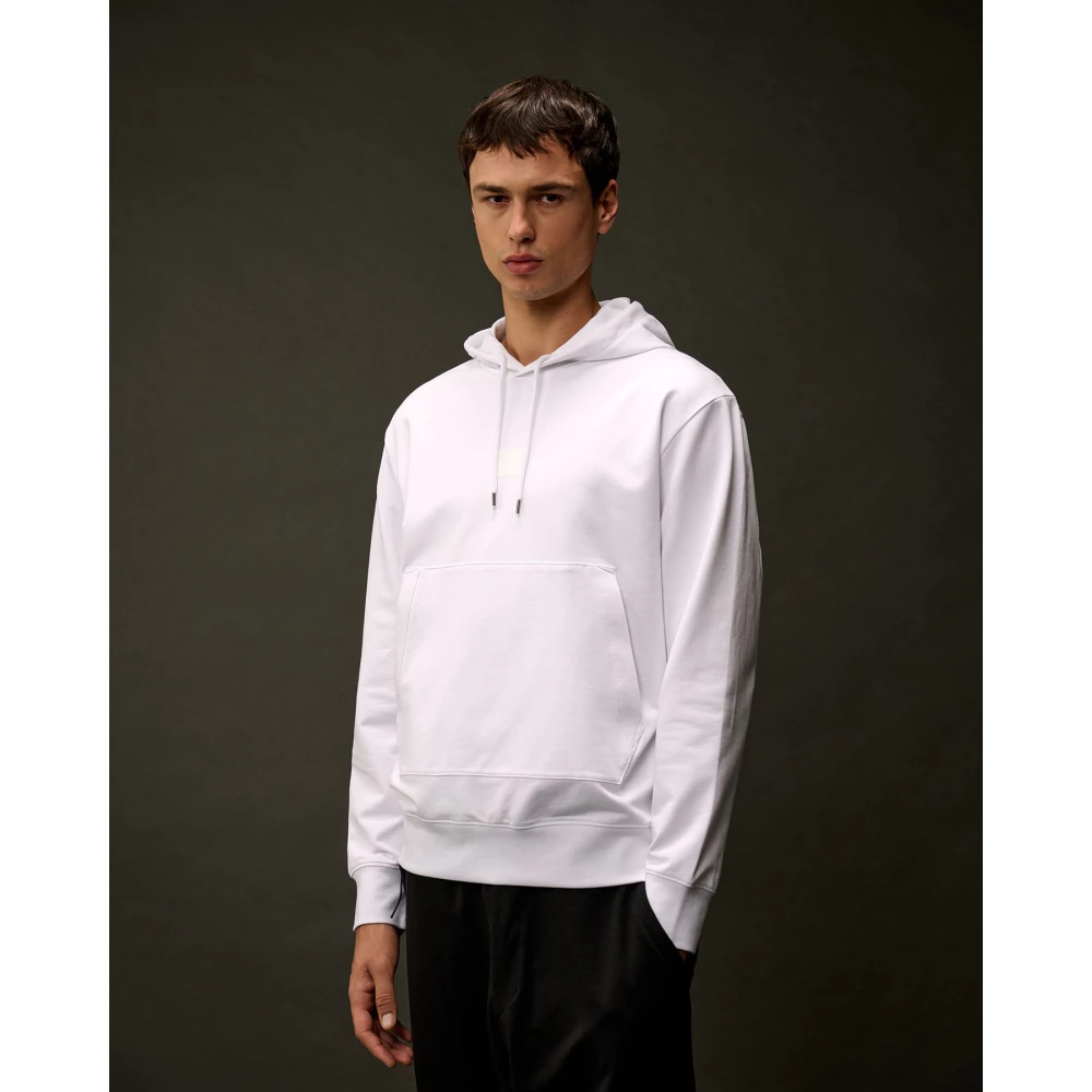 C.P. Company Witte Metropolis hoodie White Heren