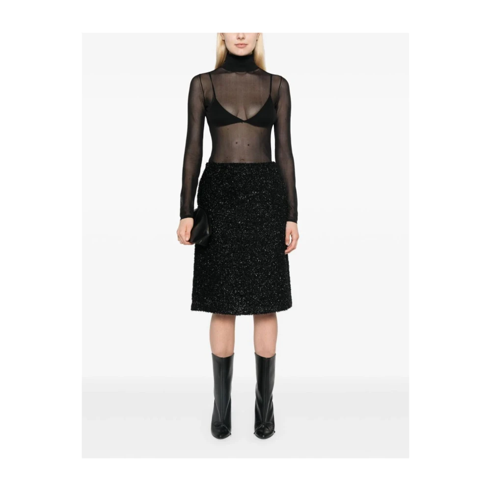 Khaite Zwarte Bodysuit voor Vrouwen Black Dames