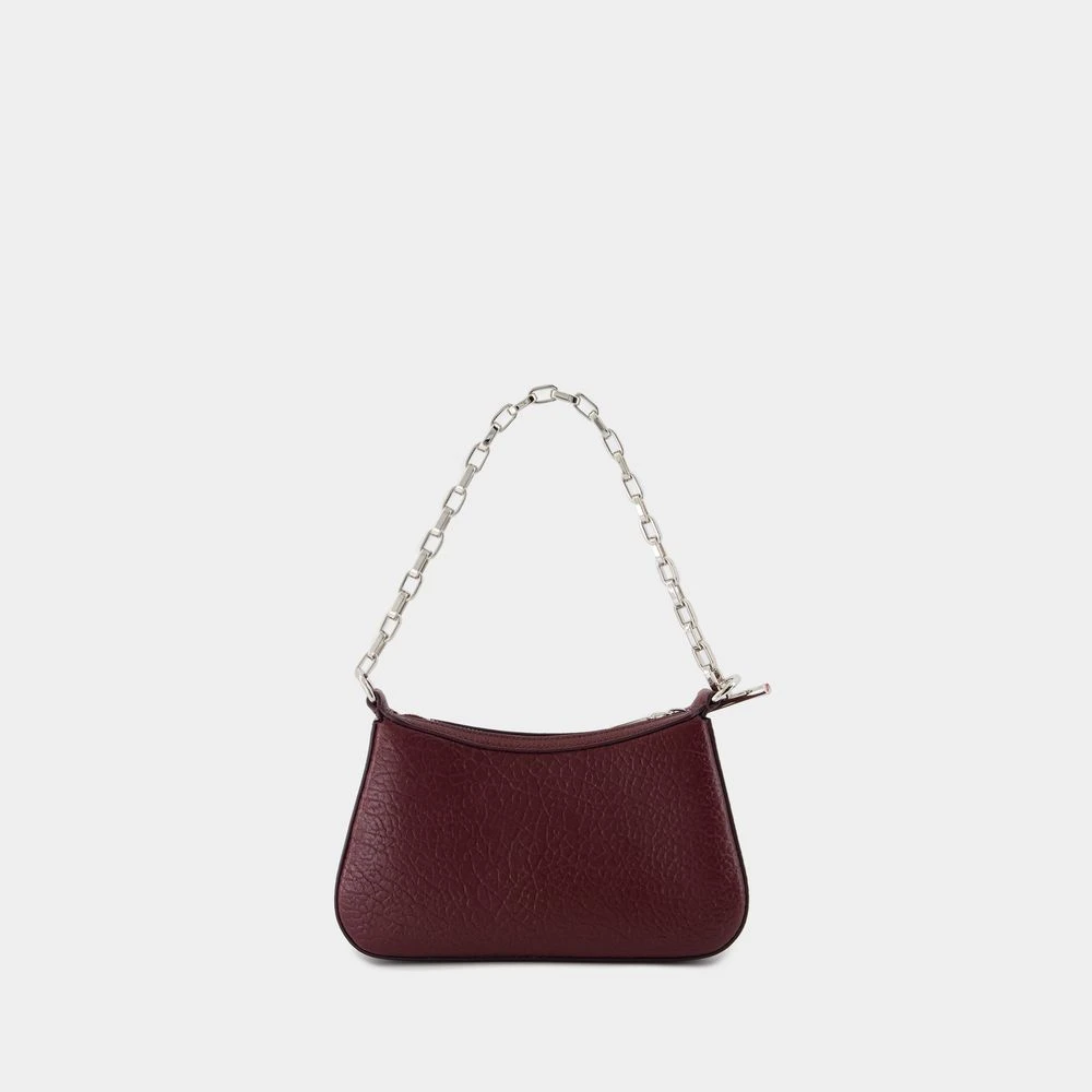 alexander mcqueen Rode Leren Cross Bar Tas Red Dames