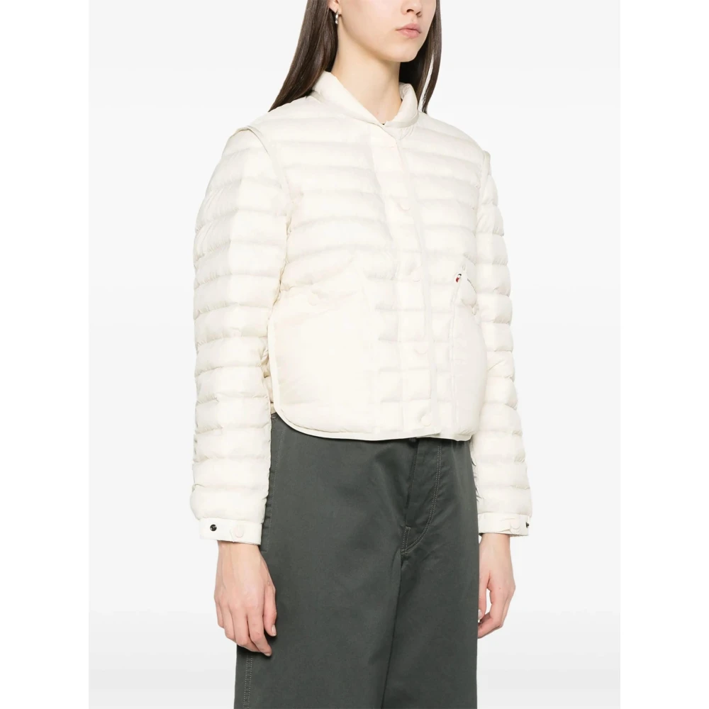 Moncler Stijlvolle Madulain Jas voor Mannen White Dames