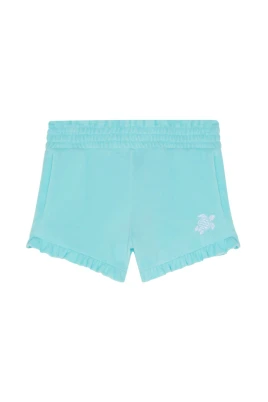 Terry Shorts Embroidered Turtle