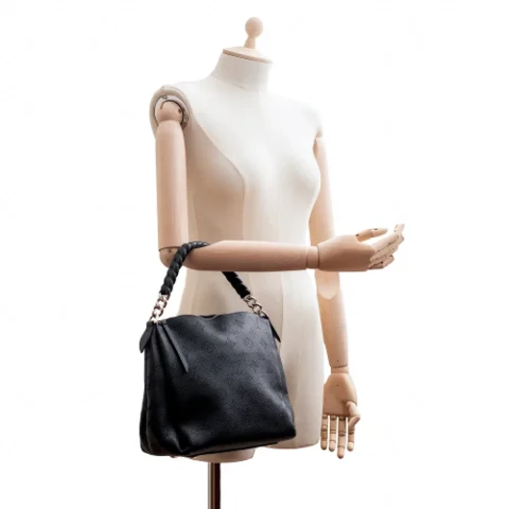 Louis Vuitton Vintage Pre-owned Leather louis-vuitton-bags Black Dames