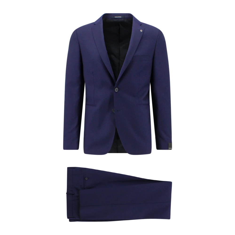 Tagliatore Upgrade Jouw Formele Garderobe met deze Single Breasted Suit Set Blue Heren