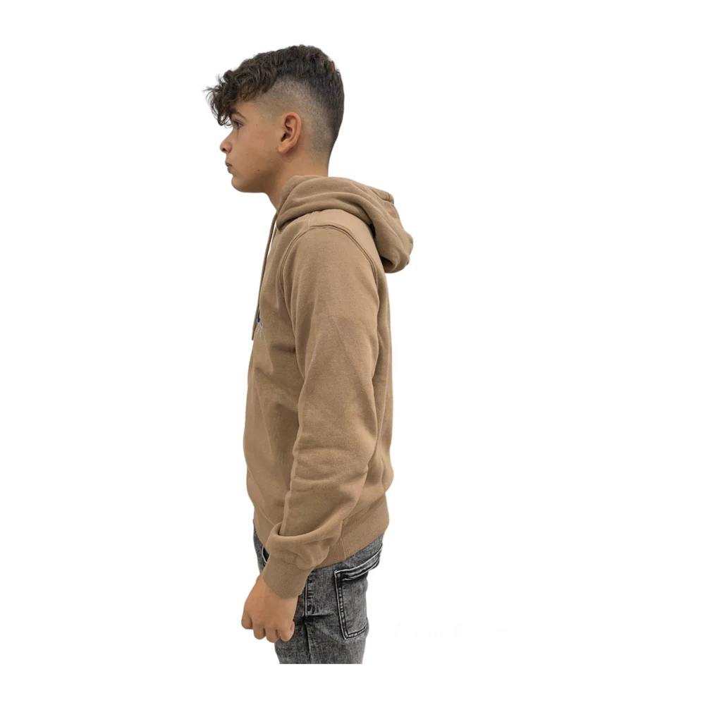 Sun68 Hoodie Comfortabel en Stijlvol Beige Heren