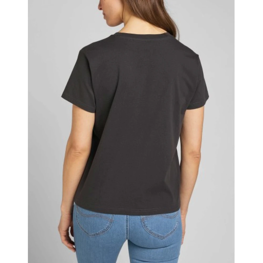 Lee Stijlvolle T-shirt Black Dames