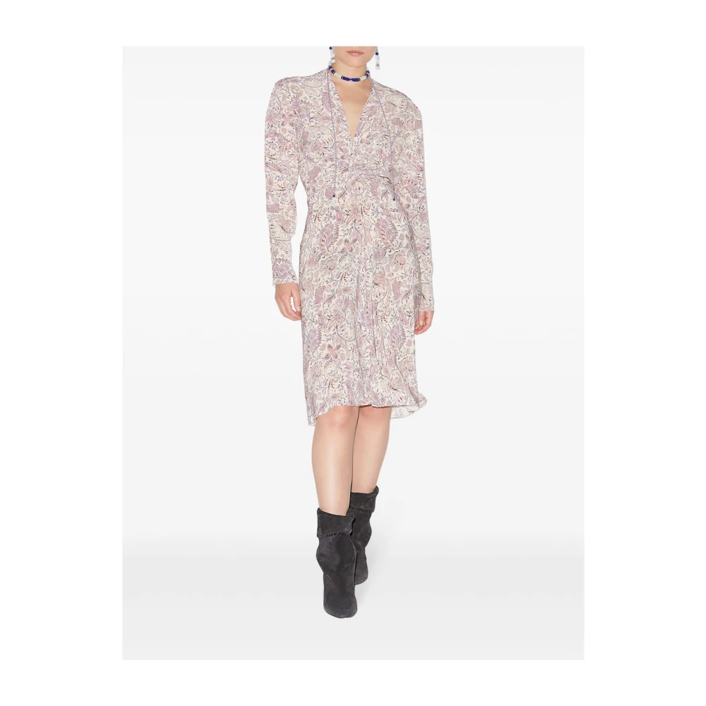 Isabel Marant Étoile Zeliha Elegante Jurk Multicolor Dames