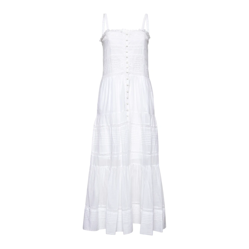 Isabel Marant Étoile Witte Jurk Collectie White Dames