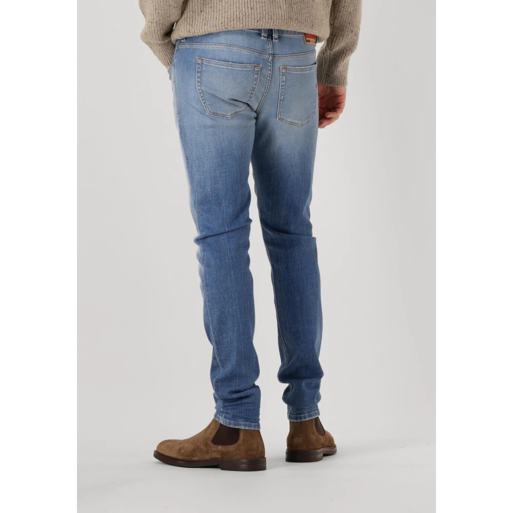 Diesel Moderne Skinny Jeans voor Mannen Blue Heren
