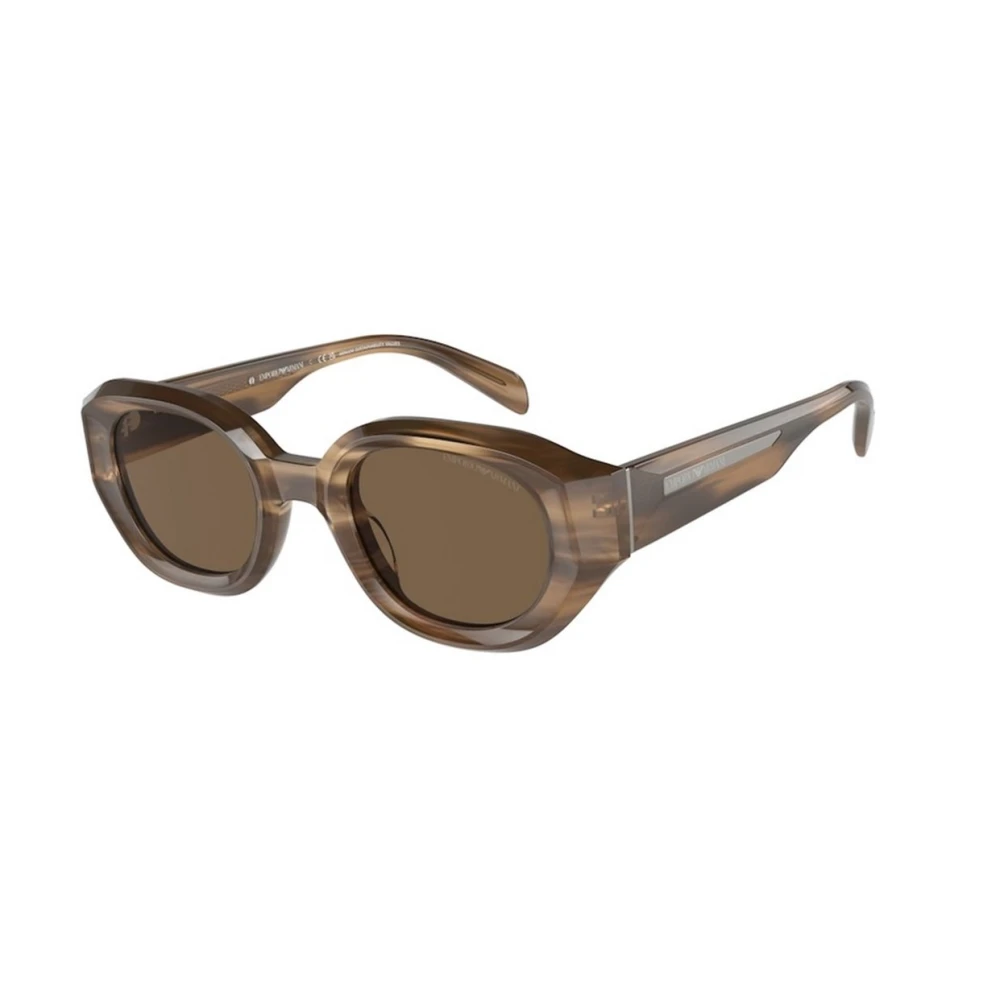 Emporio Armani Brown Frame Dark Lenses - Unisex - Sunglasses - 48 Mm - Accessories