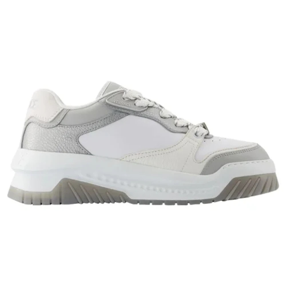 Versace - Shoes > Sneakers - Gray - Versace - Modalova