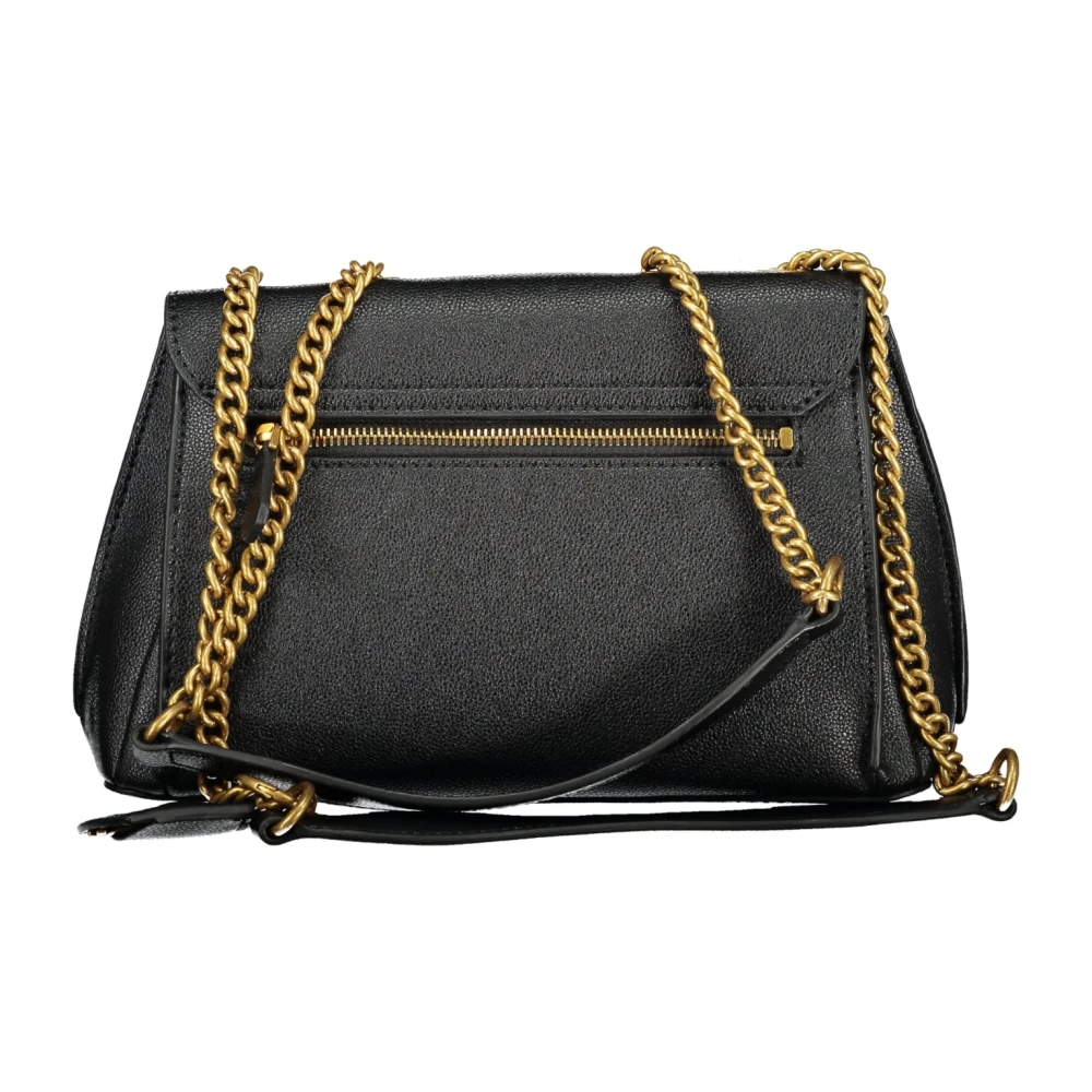 Guess Zwarte dameshandtas met kettinghandvatten Black Dames