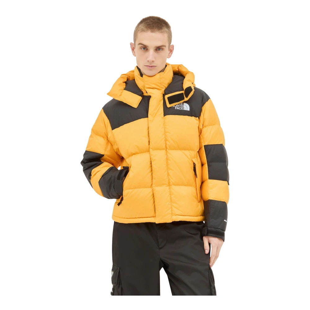The North Face Baltoro Donsjas met Afneembare Capuchon Yellow Heren