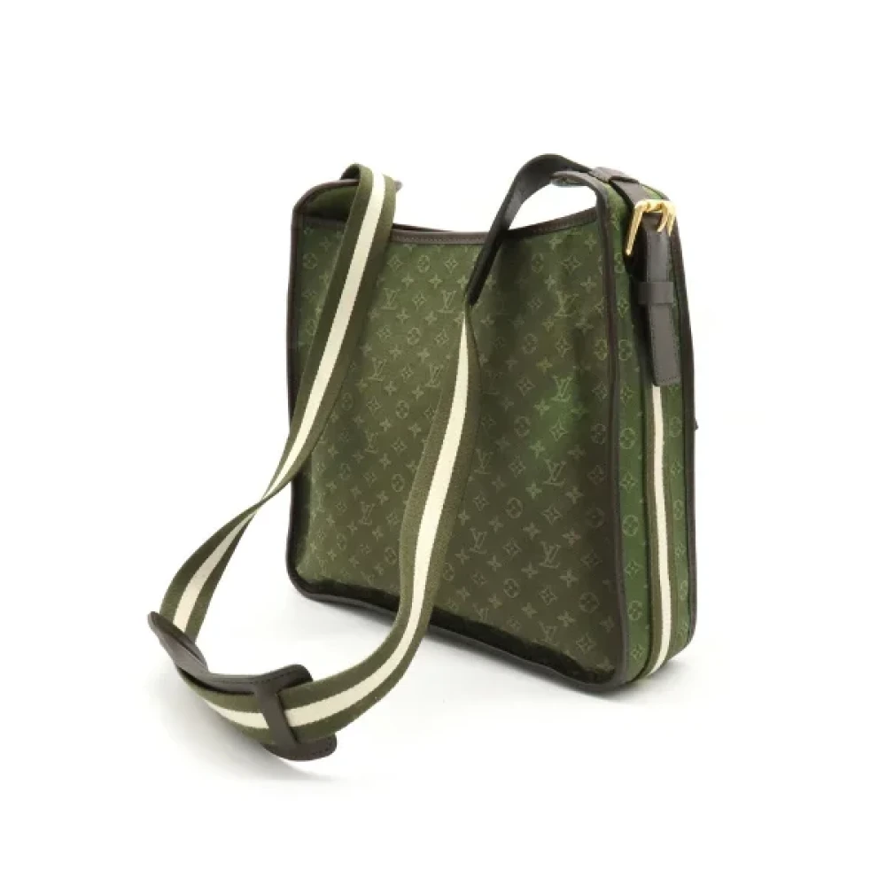 Louis Vuitton Vintage Pre-owned Canvas louis-vuitton-bags Green Dames