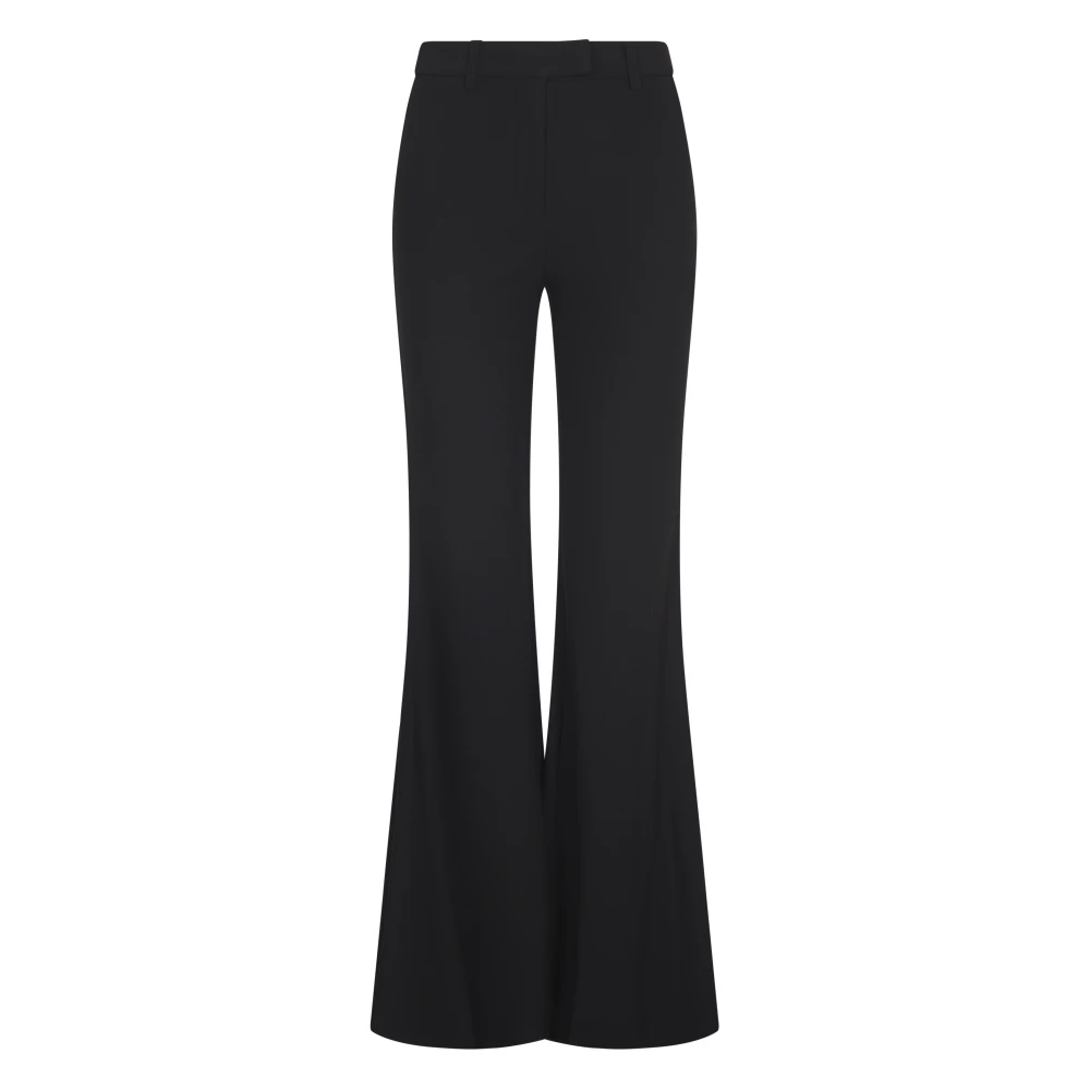 Michael Kors Zwarte Super Flare Broek Black Dames