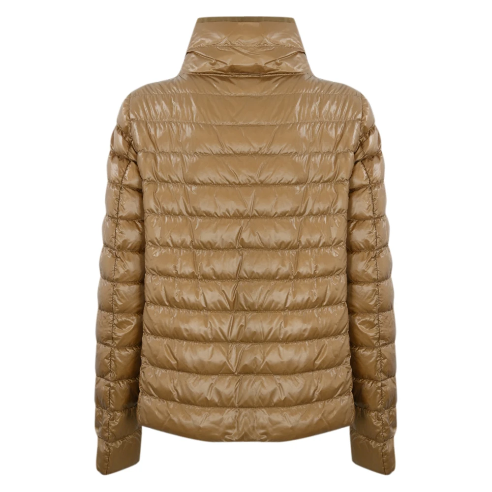 Herno Lichtgewicht Gewatteerde Omkeerbare Jas Beige Dames