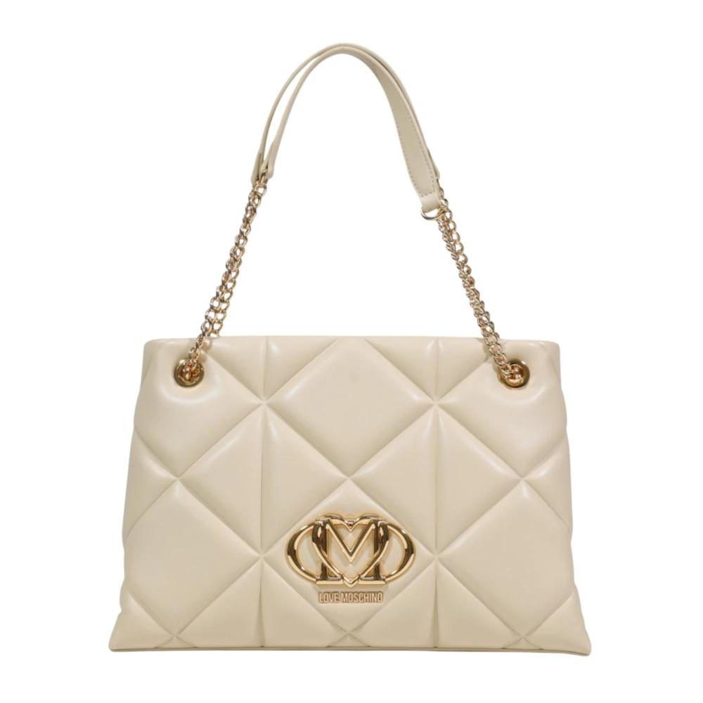 Love Moschino Donna Beige Borse, Taglia Unica, New,