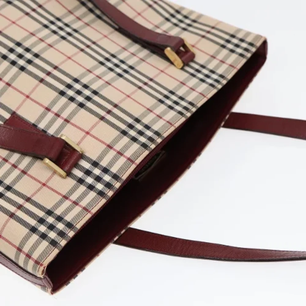 Burberry Vintage Pre-owned Canvas totes Beige Dames