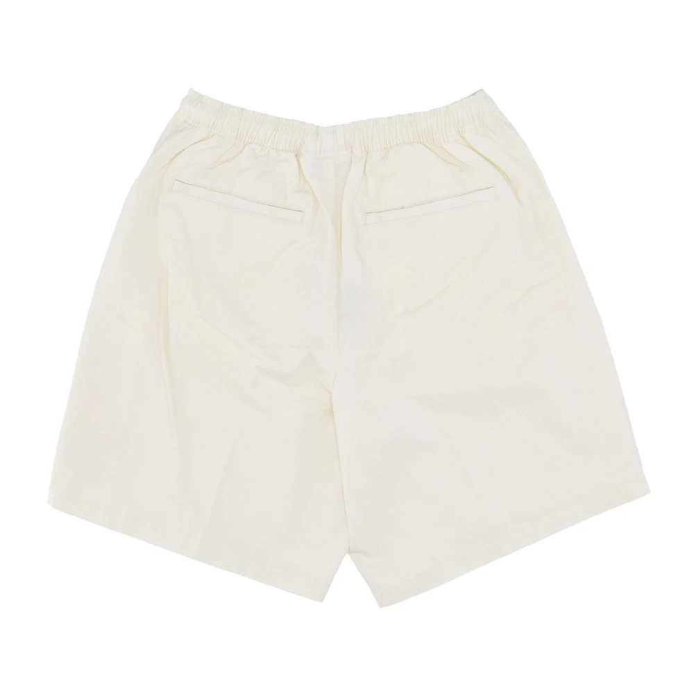 Obey Relaxed Twill Korte Broek Beige Heren