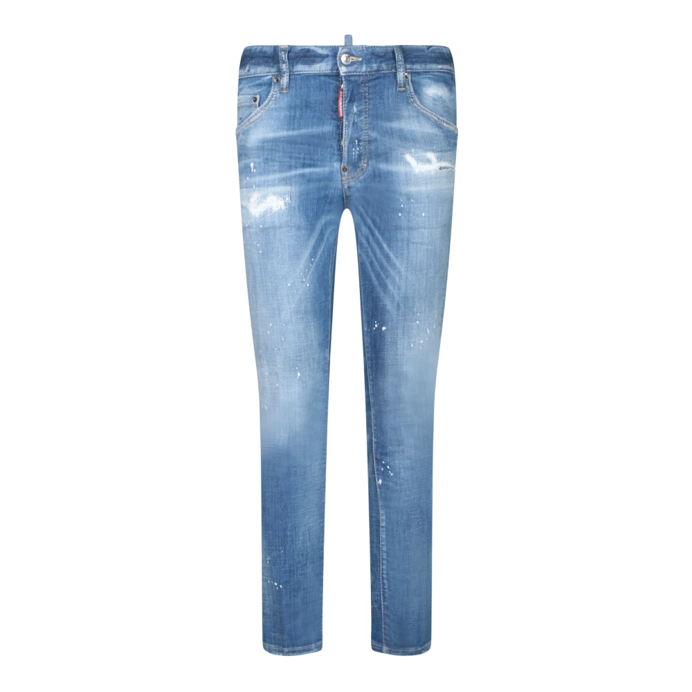 Dsquared2 Men's Blue Slim Fit Jeans, Xl, Slim-Fit Denim Jeans