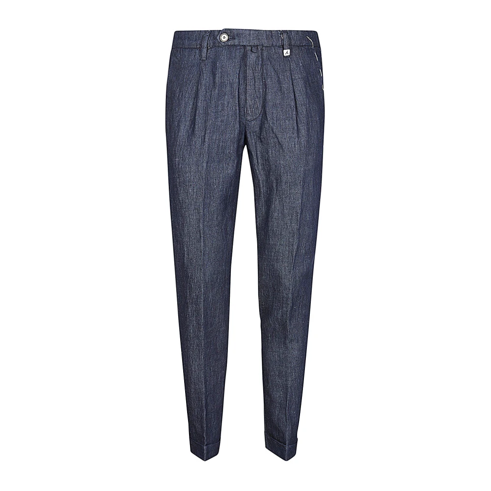 Myths Suit Trousers Blue Heren