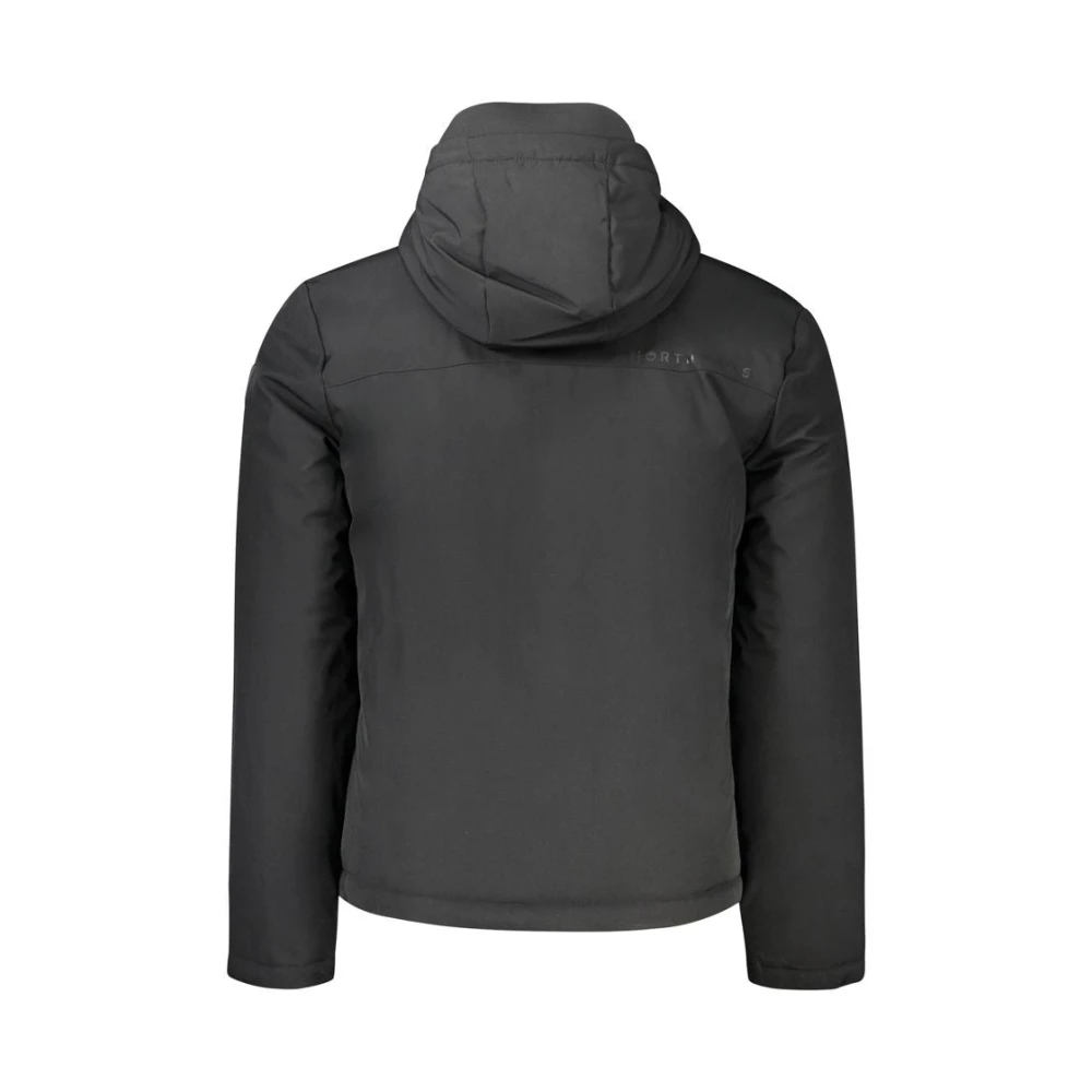 North Sails Zwarte Polyester Jas Black Heren