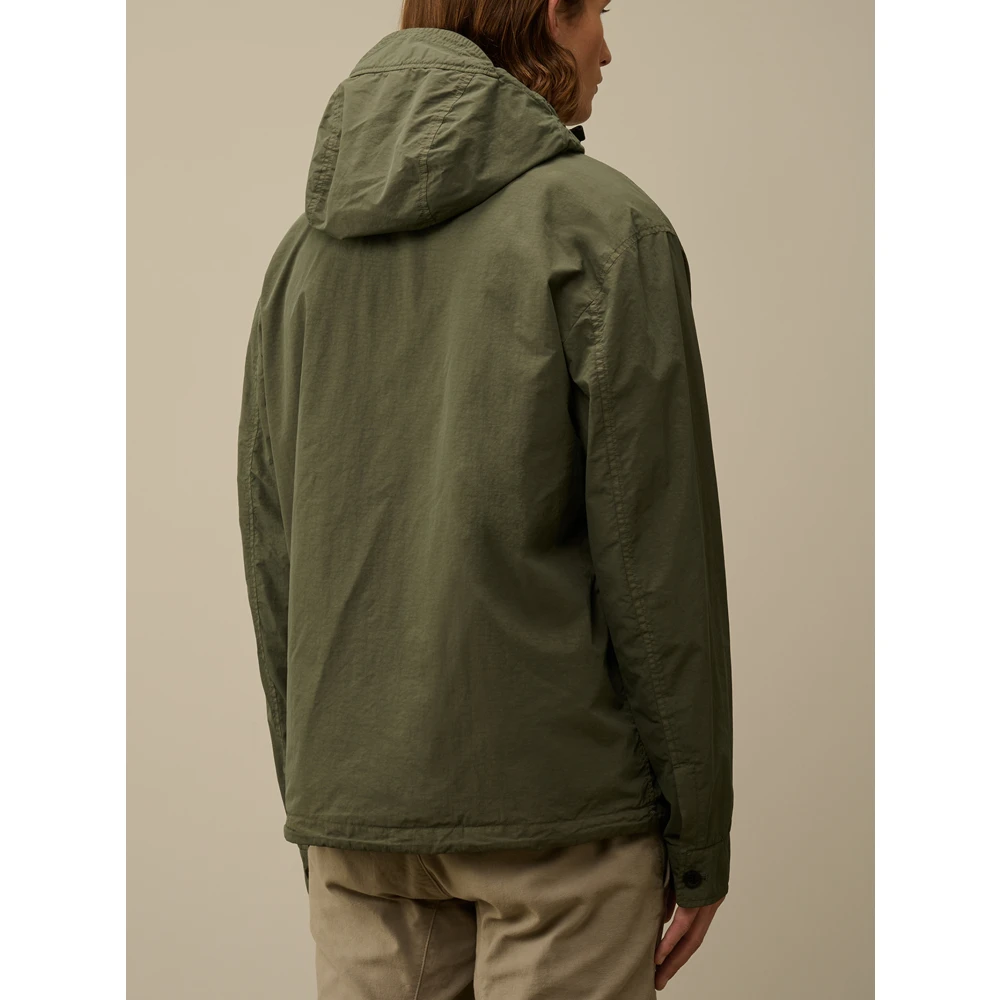 C.P. Company Overshirt Jas voor Mannen Green Heren