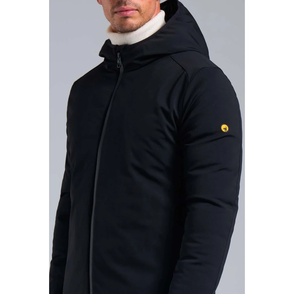 Ciesse Piumini Clem 2.0 Zwarte softshell jas met capuchon Black Heren
