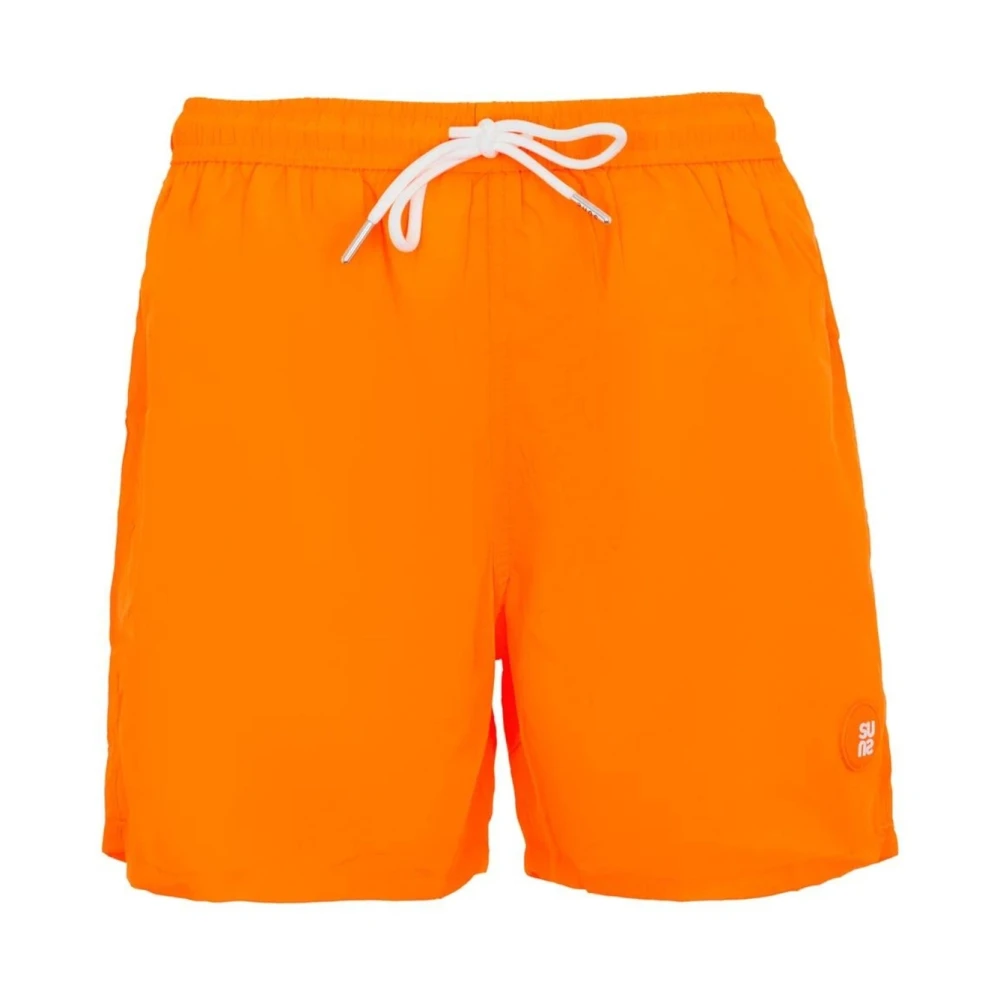 Suns Men's Orange Beachwear, Xl, Quick Dry Beach Boxer