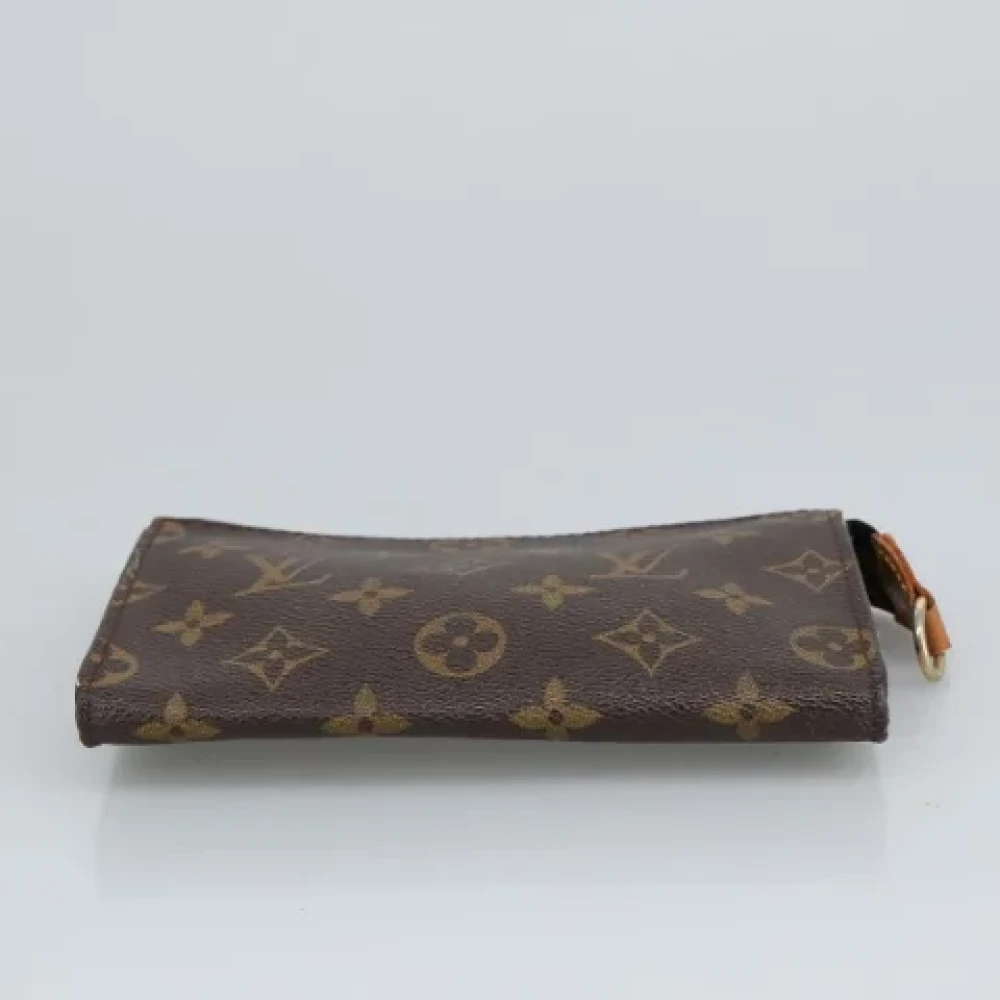 Louis Vuitton Vintage Pre-owned Canvas pouches Brown Dames