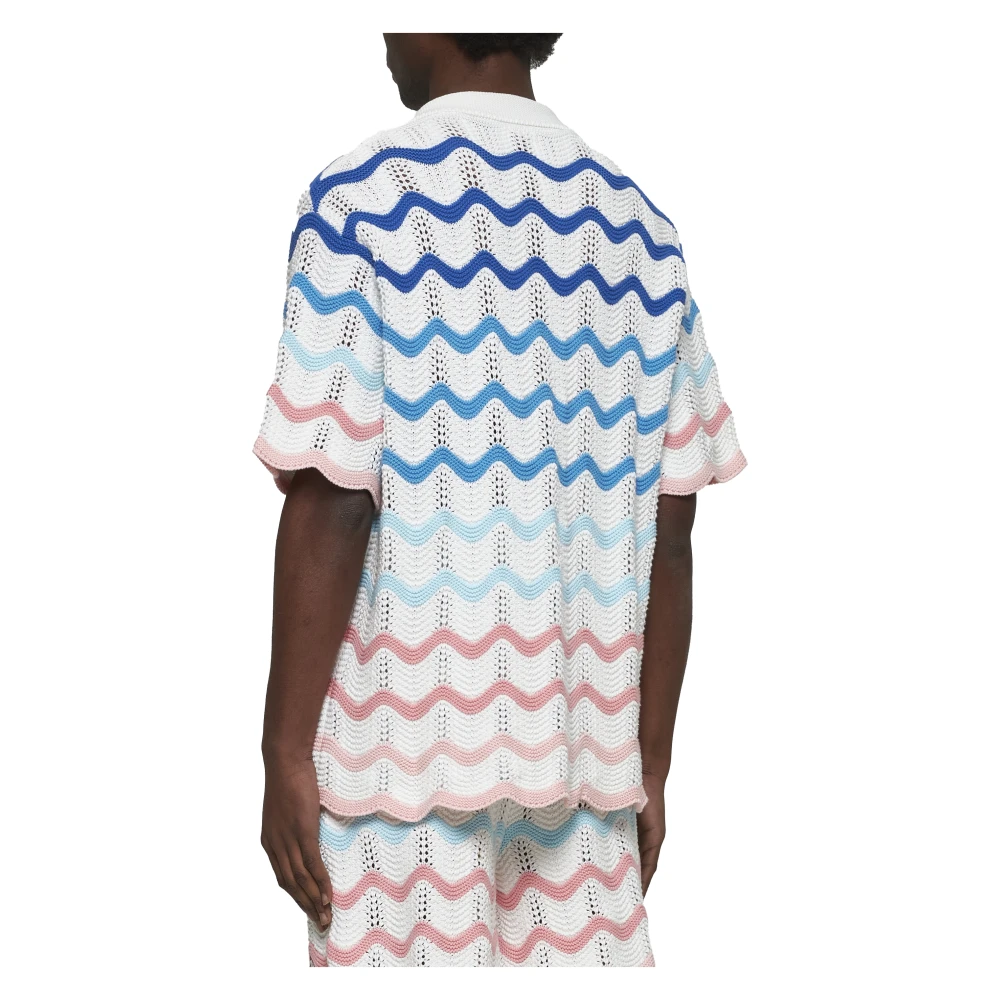 Casablanca Rode Stijlvolle Overhemden Multicolor Heren