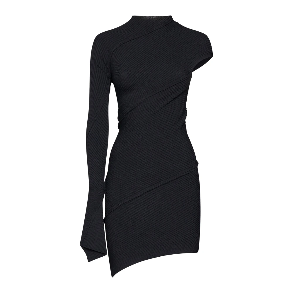 Balenciaga Stijlvolle Zwarte Jurk Black Dames